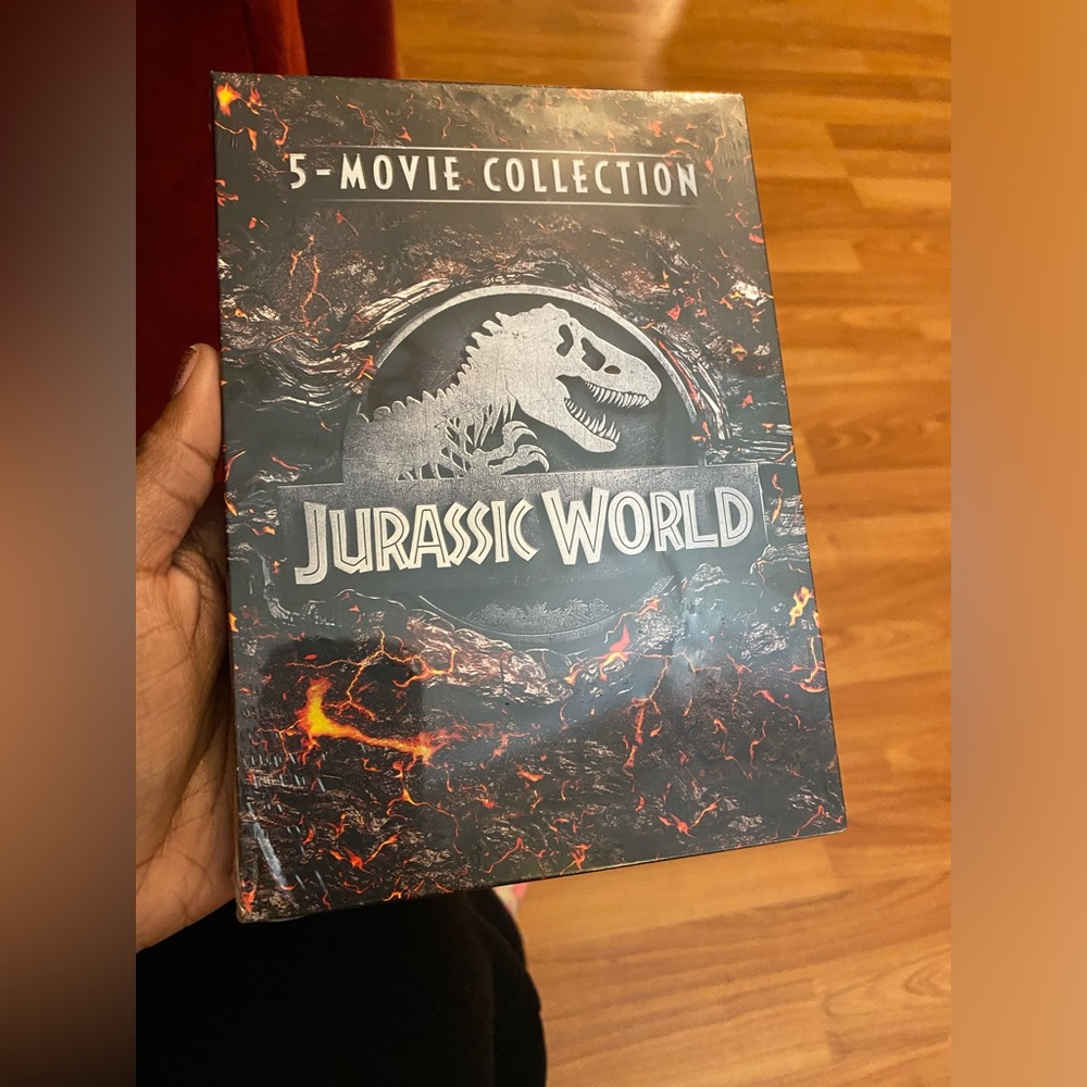 All Jurassic Park films:. new still in the box w/ tags